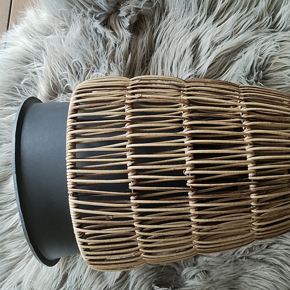 Rattan Boho Planter Pot - Picture 3 of 5